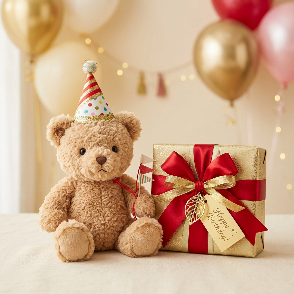 Birthday Gift Teddy Combo